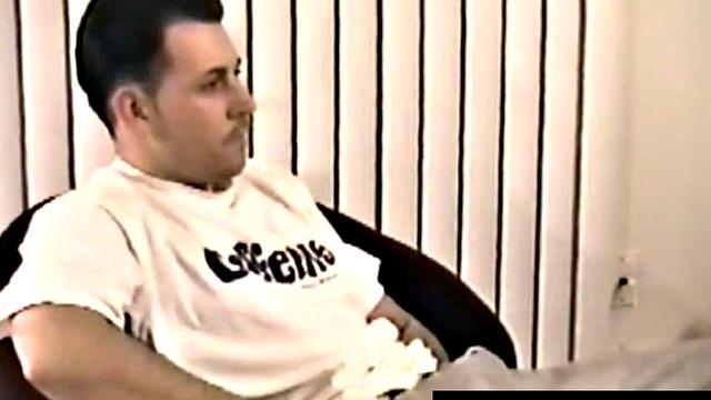 Straight jock gets jerked off while receiving blowjob from DILF