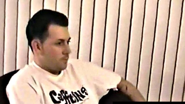 Straight jock gets jerked off while receiving blowjob from DILF