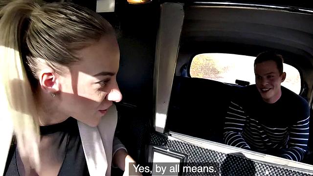 Bigboobs euro cabbie sucks and rides cock before spoon sex