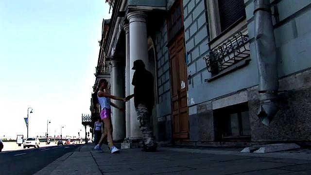 Olga Barz Drips Cum Through Her Pussy Lips And Catches It In Mouth