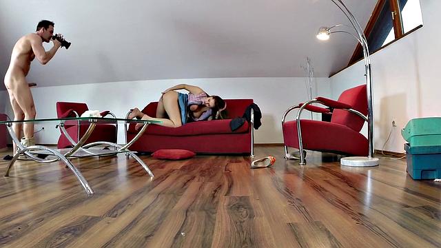 Dirty Maid Caught in Masturbating