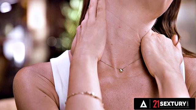 21SEXTURY - Tiffany Doll Devours Angelicas Ass With Huge Dildo