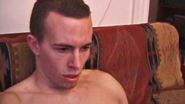 Straight Skater Carson is ready to jack off for all the chicks he imagines are watching. When the clothes strip off his cock stiffens up and after a good stroking he pops his cum load and licks it up.