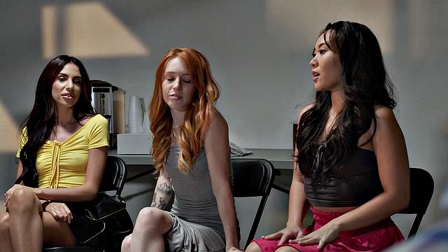 PURE TABOO - Wild Ladies Go Feral On The Only Man Of Their Sex Addicts Anonymous Meeting