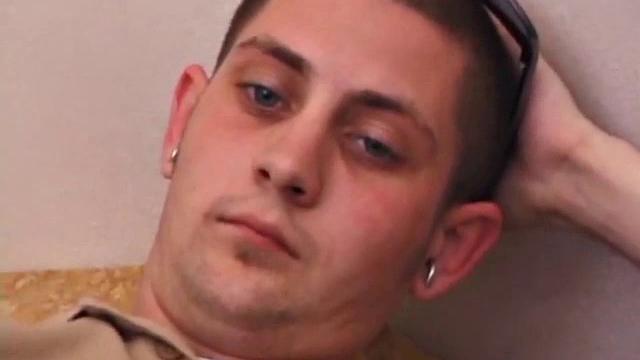 Aaron Michaels Chilling in Bedroom with Porn Video, Stroking Hard Cock, Fingers Butthole, Shoots Loads of Cum