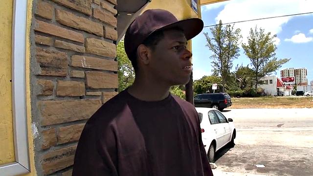 Real Black straight guy agrees to go gay outdoors in public