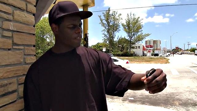 Real Black straight guy agrees to go gay outdoors in public