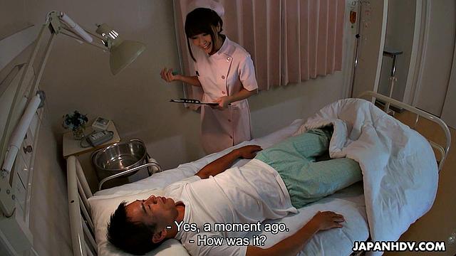 Hot nurse Maika is fucked by her patient