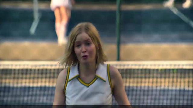 Ellie Bamber upskirt vision