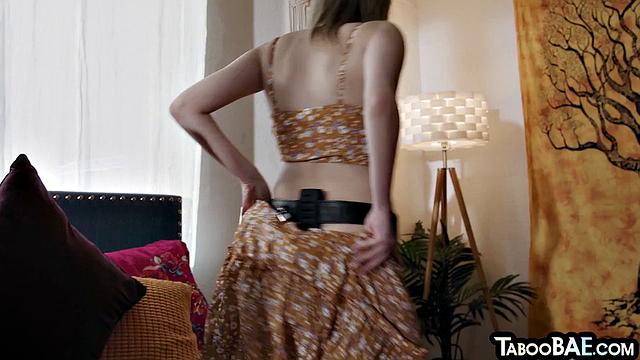 21yo petite babe doggystyled by her lover