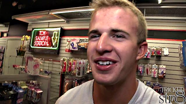 Straight guy takes a shot at the gloryhole and gets more than he bargained for