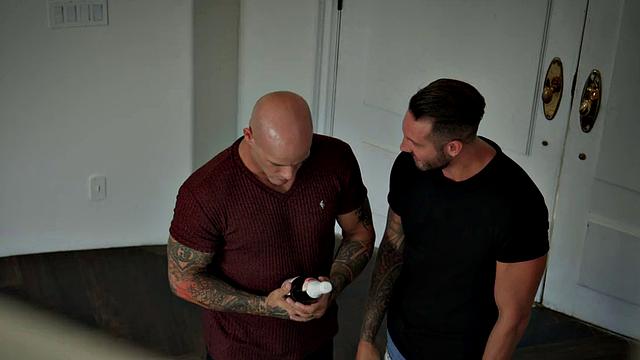 Perkytitted teen cowgirl rides her man on the couch