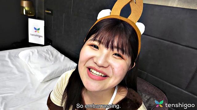 Sexy Miss Madoka Watanabe, our convenience store babe in costume