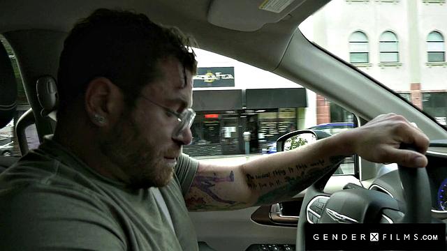 GenderXFilms - Trans Latina Hitchhiker By Muscle Bear