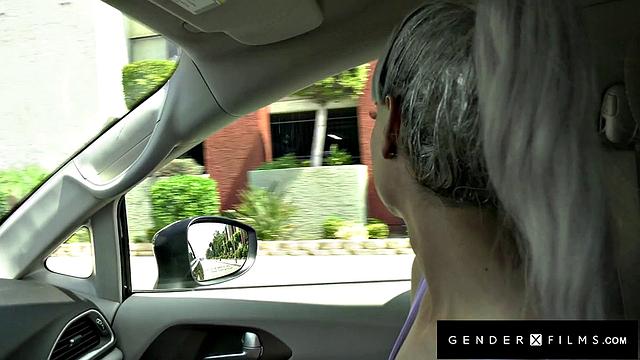 GenderXFilms - Trans Latina Hitchhiker By Muscle Bear