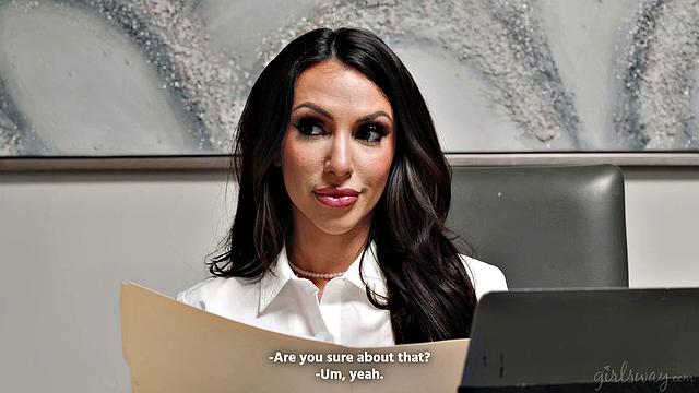 Hot Babe Kylie Rocket Realizes She Ghosted Job Interviewer Hime Marie On A Dating App