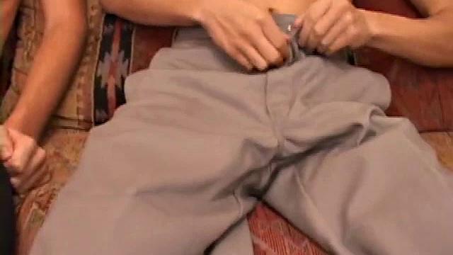 Vincenzo and Levi get naked and fuck each other hard