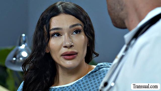 Letting my hot doctor bang my wet butt