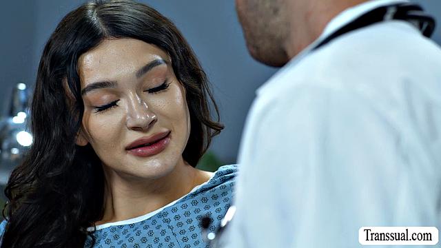 Letting my hot doctor bang my wet butt