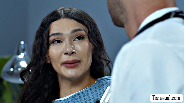 Letting my hot doctor bang my wet butt