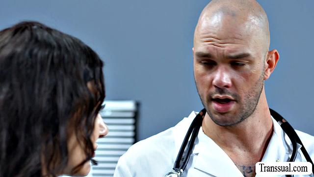 Letting my hot doctor bang my wet butt