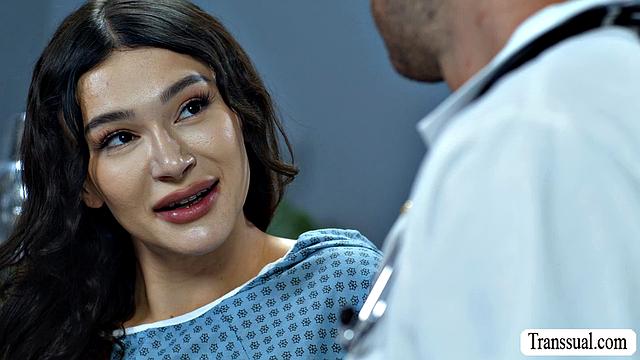 Letting my hot doctor bang my wet butt