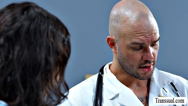 Letting my hot doctor bang my wet butt