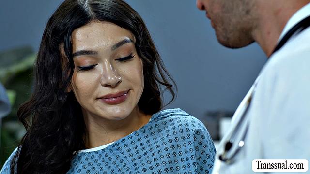 Letting my hot doctor bang my wet butt