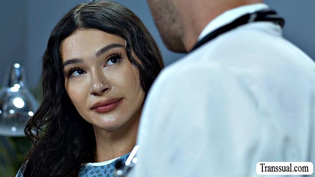 Letting my hot doctor bang my wet butt