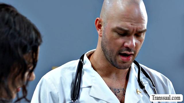 Letting my hot doctor bang my wet butt