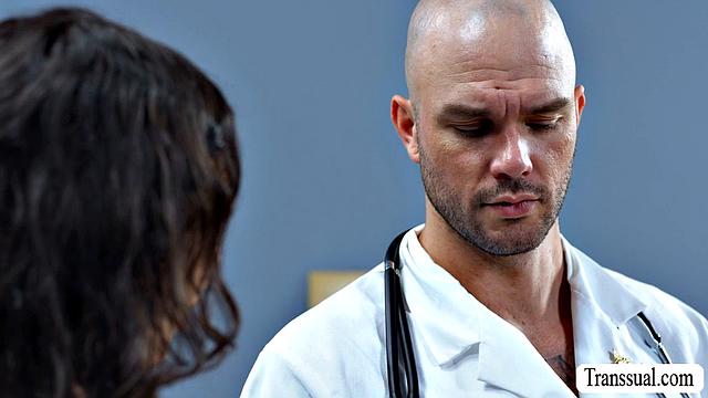 Letting my hot doctor bang my wet butt