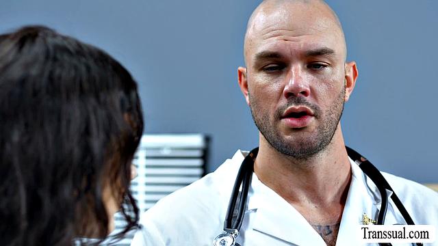 Letting my hot doctor bang my wet butt