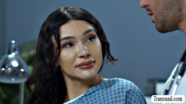 Letting my hot doctor bang my wet butt