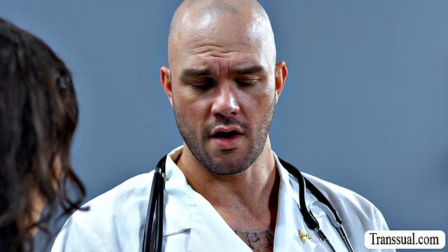 Letting my hot doctor bang my wet butt