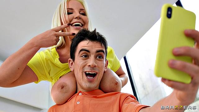 Helping Hands On Big Tits
