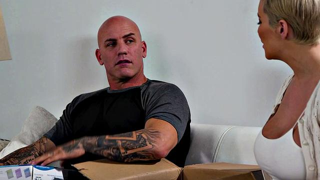 NURU MASSAGE - Horny Couple Tries NURU Gel For The First Time And It Gets Wild With MILF Ryan Keely