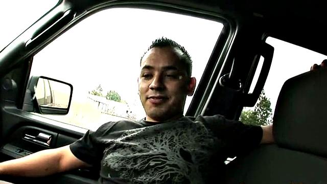 Hot brunette bukkake slut chokes on sperm 