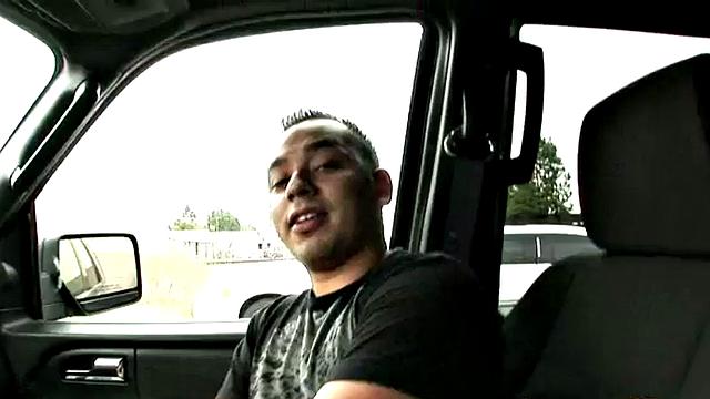 Hot brunette bukkake slut chokes on sperm 