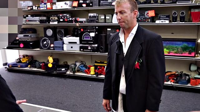 Suited straight DILF agrees to going gay