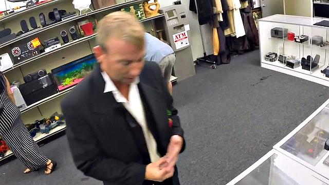 Suited straight DILF agrees to going gay