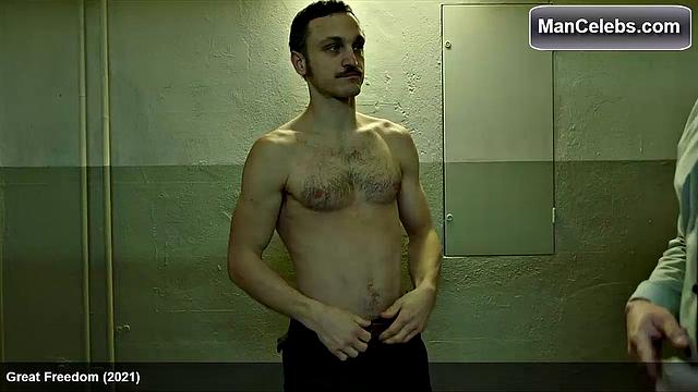 Franz Rogowski Revealing his Tight Behind