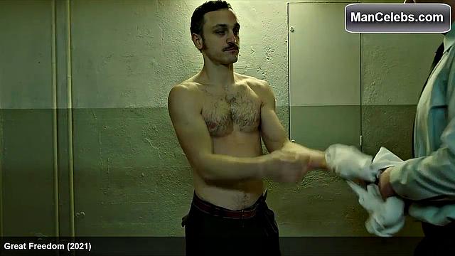 Franz Rogowski Revealing his Tight Behind