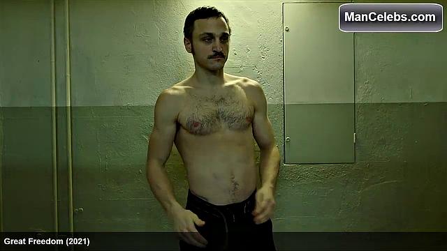 Franz Rogowski Revealing his Tight Behind