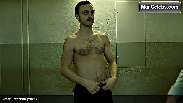 Franz Rogowski Revealing his Tight Behind