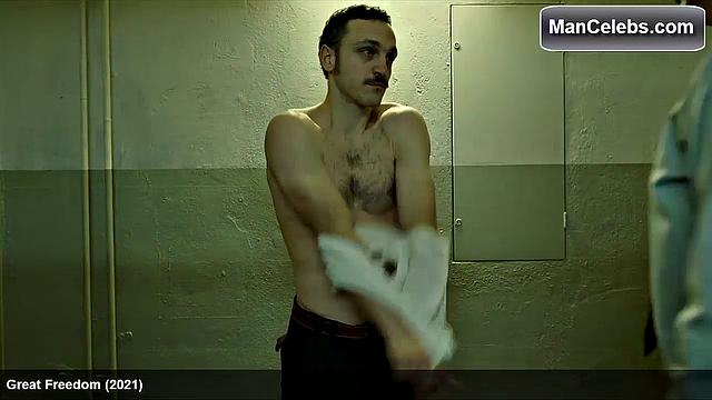 Franz Rogowski Revealing his Tight Behind