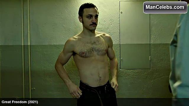 Franz Rogowski Revealing his Tight Behind