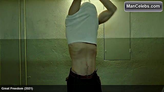 Franz Rogowski Revealing his Tight Behind