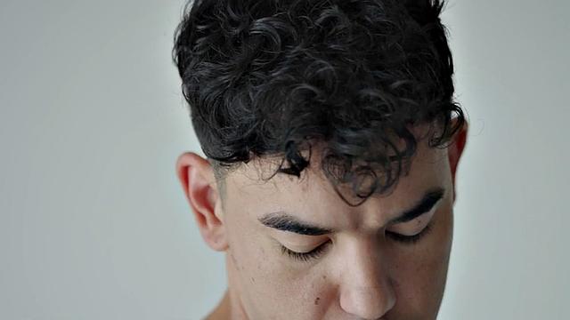 Athletic jock rimmed, sucked, and fucked in bareback 3some