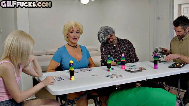 Big-titted GILF doggystyled by BBC lover