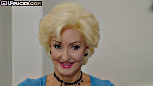 Big-titted GILF doggystyled by BBC lover